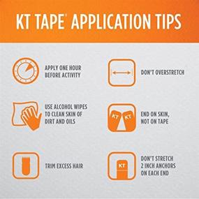 img 1 attached to 🏋️ Revitalizing Performance and Recovery: KT Tape Original Cotton Elastic Kinesiology Therapeutic Athletic Tape, 16 Ft, Uncut Roll