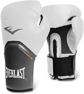 🥊 everlast pro style women's training gloves - white, 12 oz. for enhanced fitness logo