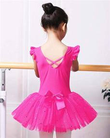 img 1 attached to Ballet Leotards Classic Dancewear B184_Pink_L Sports & Fitness for Other Sports