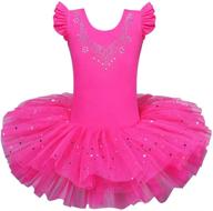 ballet leotards classic dancewear b184_pink_l sports & fitness for other sports logo