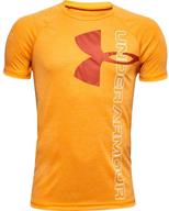 👕 under armour гибридная футболка x-large размера для одежды мальчиков логотип