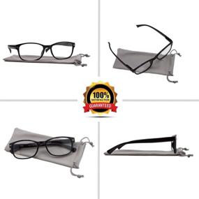 img 1 attached to 👓 TruVision Readers 9505HP: Stylish Comfort Spring Hinge Reading Glasses for Men and Women