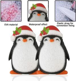 img 1 attached to FROGBRO Christmas Penguin Decoration Standard