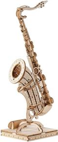 img 4 attached to ROBOTIME Puzzle Wooden Saxophone Creative