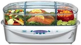 img 3 attached to Richard Simmons EST7 Electronic Food Steamer with Steam-Heat Technology