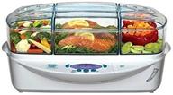 richard simmons est7 electronic food steamer with steam-heat technology логотип