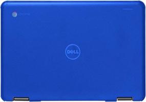 img 4 attached to 📦 Durable mCover Hard Shell Case for 11.6" Dell Chromebook 11 3181 2-in-1 Series Laptop - Dell-C11-3181 Blue (NOT Compatible with 210-ACDU / 3120/3180 / 3189/5190 Series)