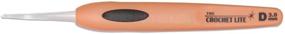 img 3 attached to 🧶 Cornerstone Products Lite Crochet Hook - Size D/3mm - Vibrant Orange for Enhanced Visibility