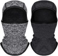 balaclava windproof covering weather children boys' accessories for cold weather logo