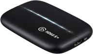 elgato hd60 s+ capture card: 1080p60 hdr10 recording, 4k60 hdr10 zero-lag passthrough for ps5, ps4/pro, xbox series x/s, xbox one x/s | ultra-low latency via usb 3.0 логотип