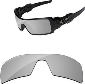 img 4 attached to PapaViva Replacement Lenses Oakley Chrome