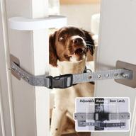adjustable pet door lock & stopper - expawlorer door accessory for dogs and cats logo