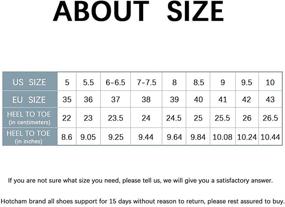 img 1 attached to Hotcham Sneaker Comfort Fitness Platform Women's Shoes in Athletic