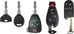 img 1 attached to 🛡️ BOLT 7018448 5/8&#34; Receiver Lock compatible with Chrysler, Dodge, Jeep, and Ram Keys