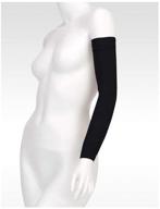 👩 juzo soft 2001 women's arm sleeve with silicone top band - 20-30mmhg max compression logo