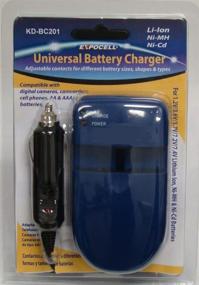 img 2 attached to 🔌 Universal Battery Charger - Charges Camera Batteries & More (1.2V/3.6V/3.7V/7.2V/7.4V Lithium Ion, NiMH & NiCD)