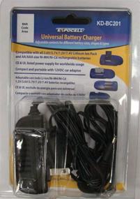 img 1 attached to 🔌 Universal Battery Charger - Charges Camera Batteries & More (1.2V/3.6V/3.7V/7.2V/7.4V Lithium Ion, NiMH & NiCD)