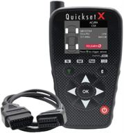 🔧 ateq quickset x инструмент для активации tpms и сброса эбу с obd-кабелем - широкий функционал для отечественных, европейских и импортных автомобилей до 2020 года логотип