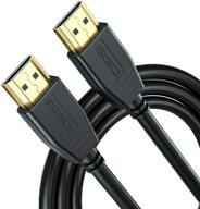 🔌 кабель hdmi ultra-high speed 8k: 3 фута bifale hdmi cable 2.1 - поддерживает 8k@60гц, 4k@120гц, 48гбит/с, hdr, earc - совместим с apple tv, nintendo switch, roku, xbox, ps4, проектором. логотип