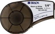 🏷️ enhance labeling efficiency with the brady m21 250 423 cartridge permanent polyester logo
