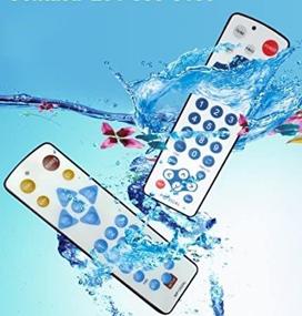 img 4 attached to Gmatrix Waterproof Universal Remote Control (PC-1302AL) - Retail Packaging