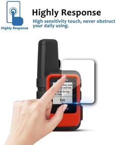 img 2 attached to LFOTPP 4PCS Glass GPS Screen Protector: Ultimate Protection for Garmin inReach Mini | 9H Tempered Glass for Scratch Resistance & Crystal Clear Clarity