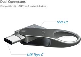 img 1 attached to Силиконовый флеш-накопитель USB C Mobile