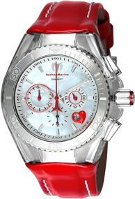 img 4 attached to Technomarine Womens Cruise Stainless Leather Women's Watches