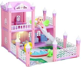 img 4 attached to Enhance Your Dollhouse with KAINSY Luminous Furniture and Accessories