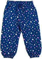 jan & jul waterproof puddle-dry rain pants: ultimate protection for toddlers and kids logo