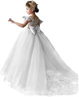 enchanting magicdress champagne flower dresses: perfect wedding attire for girls logo