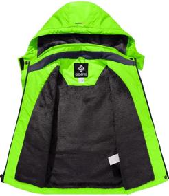 img 2 attached to Stay Warm and Dry with GEMYSE Boy's Waterproof Ski Snow Jacket