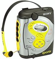 🏋️ enhance your workout with the sony wm-fs221 sports walkman cassette player logo