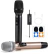 wireless microphone fduce handheld rechargeable logo