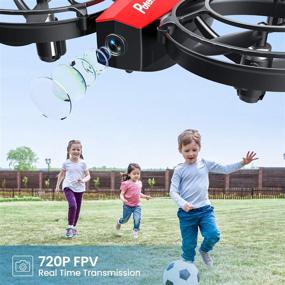 img 2 attached to 🚁 Potensic P7 Mini Drones: RC Battle Mode, 720P HD FPV Camera, Perfect for Kids and Beginners