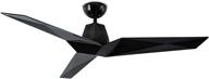 🔘 60in gloss black vortex indoor and outdoor 3-blade smart ceiling fan with wall controller логотип