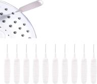 🧼 ultimate cleaning solution: 10pcs mini shower head cleaning brush set for small holes, cell phone & more! logo