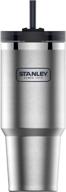 🥤 stanley adventure reusable vacuum quencher tumbler: leak proof lid, insulated cup - keeps drinks hot for 5.5 hours, cold for 9 hours, and icy for 40 hours - available in 20, 30, and 40oz sizes logo