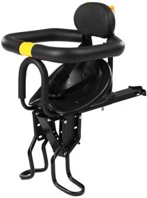 img 3 attached to 🚴 Lixada Велосипедное детское кресло Тип 2: Премиум детский кресло с опорой для спины и ножными педалями