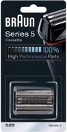 enhance your shaving experience with braun series 5 52b cassette replacement heads logo