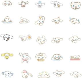 img 2 attached to Cinnamoroll Baby Stickers: 50 Pcak of Waterproof 🐶 Vinyl Stickers for Laptop, Bumper, Water Bottles, and More!