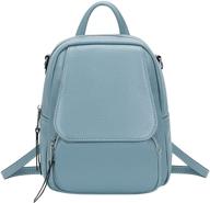 🎒 altosy mini genuine leather women's convertible backpack: versatile 4-in-1 crossbody bag, handbag & shoulder purse logo
