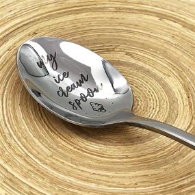 img 2 attached to 🍨 Ice Cream Spoon Lover's Delight: The Perfect Gift for Ice Cream Enthusiasts