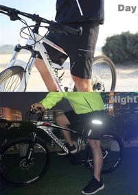 img 3 attached to 🚵 Nomolen Men's Mountain Bike Shorts: Lightweight, Waterproof, and 3D Padded - Perfect for MTB Cycling