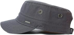 img 3 attached to CACUSS Military Adjustable Baseball P0065_Grey Outdoor Recreation