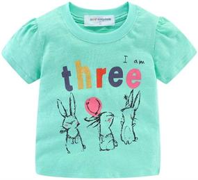 img 4 attached to 🎉 Summer Birthday Girls' Clothing in the Mud Kingdom Toddler Collection