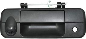 img 3 attached to 📷 Черная задняя камера заднего вида, замена ручки задней двери для Toyota Tundra (2007-2013)