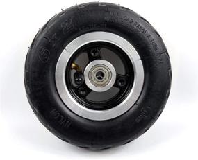 img 4 attached to 🛴 Innovative L-faster 6X2 Inflation Tire Wheel: Optimal Performance and Durability for Scooters and Trolleys