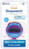 🧮 optimized learning resources stopwatch, ideal for science experiments, timed math activities, elapsed time measurements, suitable for ages 5+ логотип