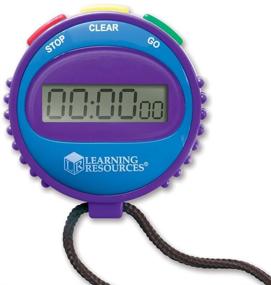 img 1 attached to 🧮 Optimized Learning Resources Stopwatch, Ideal for Science Experiments, Timed Math Activities, Elapsed Time Measurements, Suitable for Ages 5+